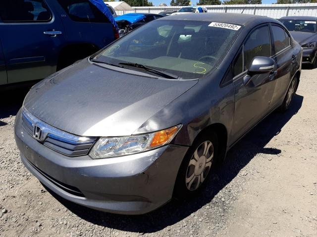 Photo 1 VIN: JHMFB4F21CS009351 - HONDA CIVIC HYBR 