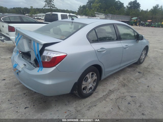 Photo 3 VIN: JHMFB4F21CS009494 - HONDA CIVIC HYBRID 