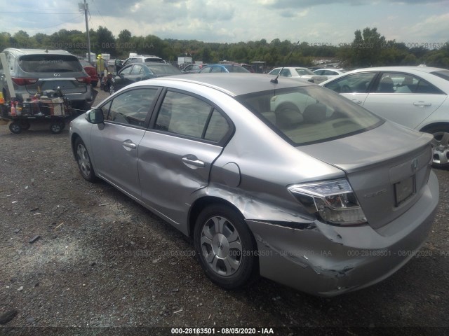 Photo 2 VIN: JHMFB4F24CS004595 - HONDA CIVIC HYBRID 