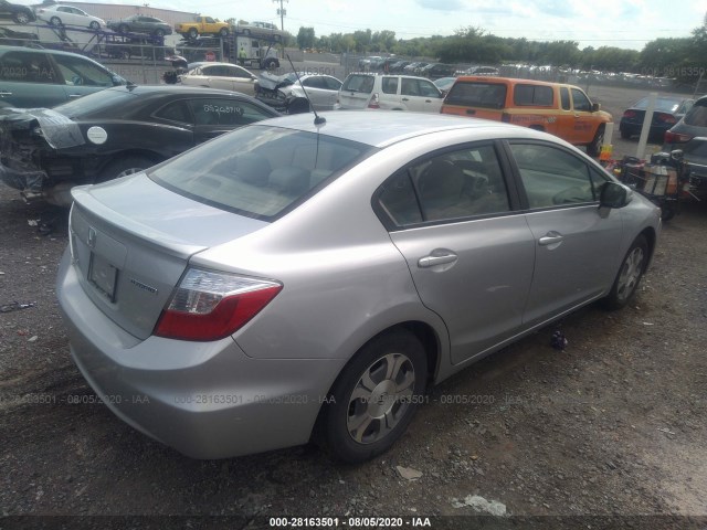 Photo 3 VIN: JHMFB4F24CS004595 - HONDA CIVIC HYBRID 