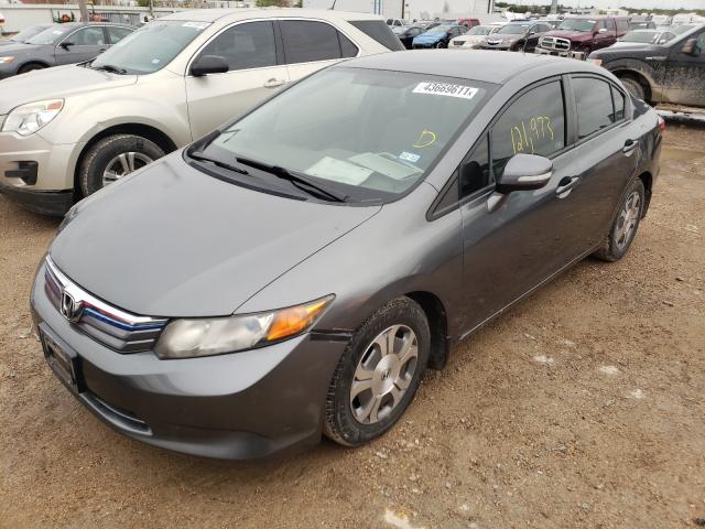 Photo 1 VIN: JHMFB4F24CS005648 - HONDA CIVIC HYBR 