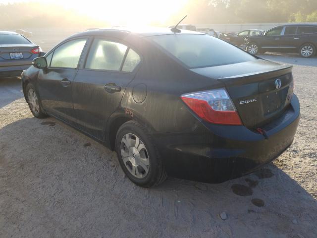 Photo 2 VIN: JHMFB4F26CS009572 - HONDA CIVIC HYBR 