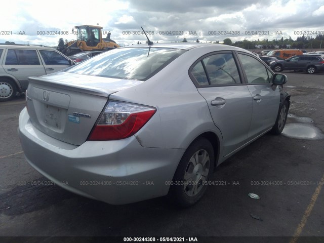 Photo 3 VIN: JHMFB4F27CS003408 - HONDA CIVIC HYBRID 