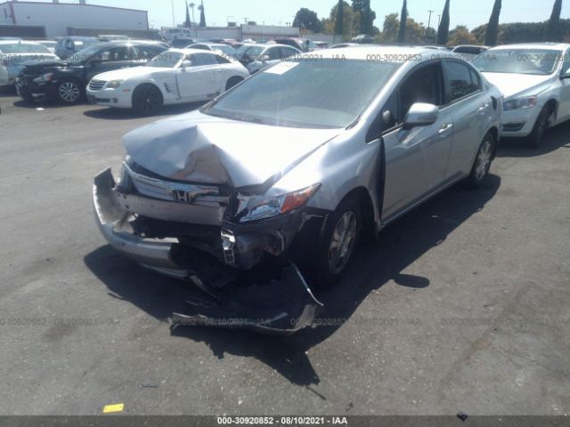 Photo 1 VIN: JHMFB4F27CS006020 - HONDA CIVIC HYBRID 