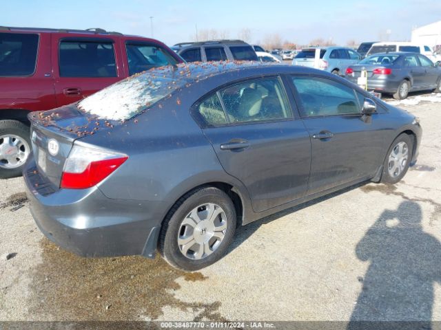 Photo 3 VIN: JHMFB4F28CS009184 - HONDA CIVIC HYBRID 