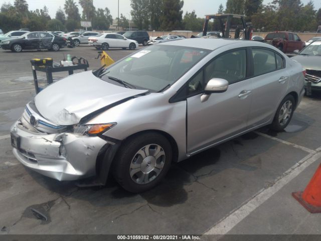 Photo 1 VIN: JHMFB4F28CS010402 - HONDA CIVIC HYBRID 