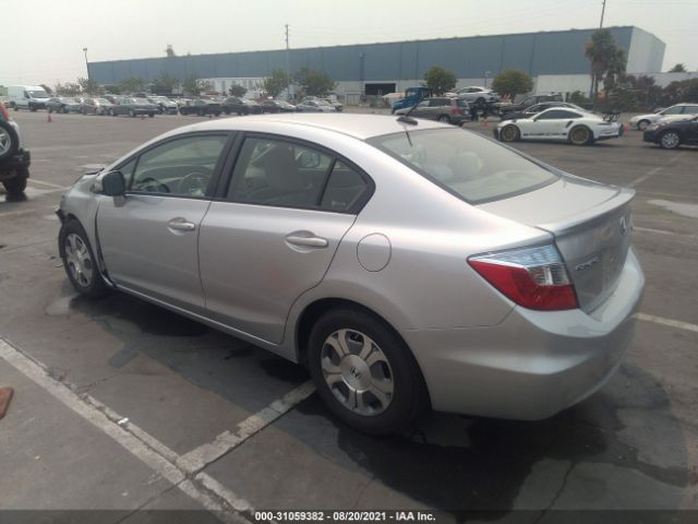 Photo 2 VIN: JHMFB4F28CS010402 - HONDA CIVIC HYBRID 