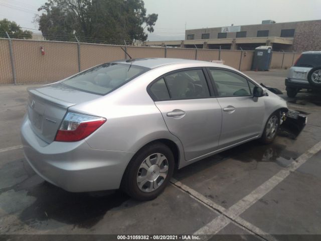 Photo 3 VIN: JHMFB4F28CS010402 - HONDA CIVIC HYBRID 