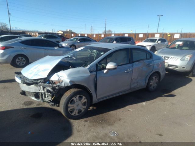 Photo 1 VIN: JHMFB4F28CS010979 - HONDA CIVIC HYBRID 