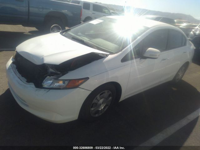 Photo 1 VIN: JHMFB4F2XCS005816 - HONDA CIVIC HYBRID 