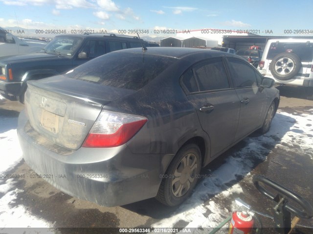 Photo 3 VIN: JHMFB4F30CS008216 - HONDA CIVIC HYBRID 