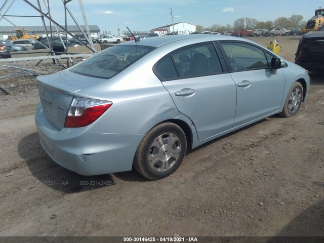 Photo 3 VIN: JHMFB4F30CS009642 - HONDA CIVIC HYBRID 