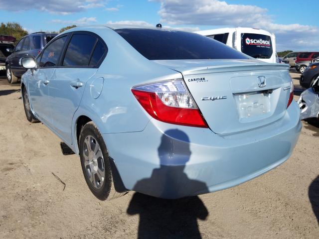 Photo 2 VIN: JHMFB4F32CS006404 - HONDA CIVIC HYBR 