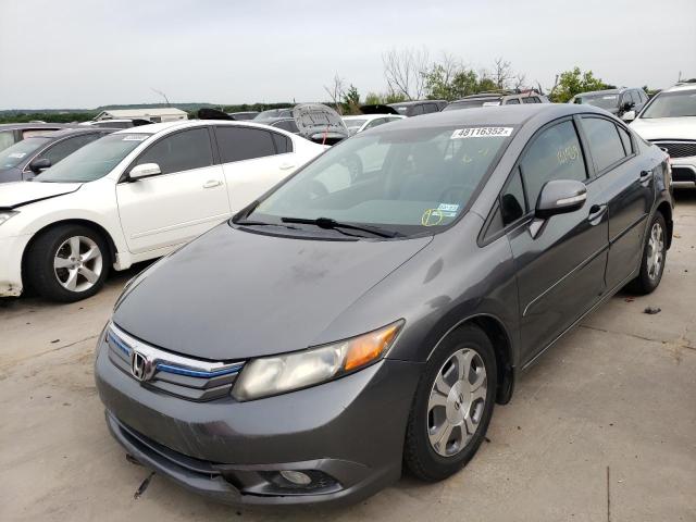 Photo 1 VIN: JHMFB4F38CS000607 - HONDA CIVIC HYBRID 