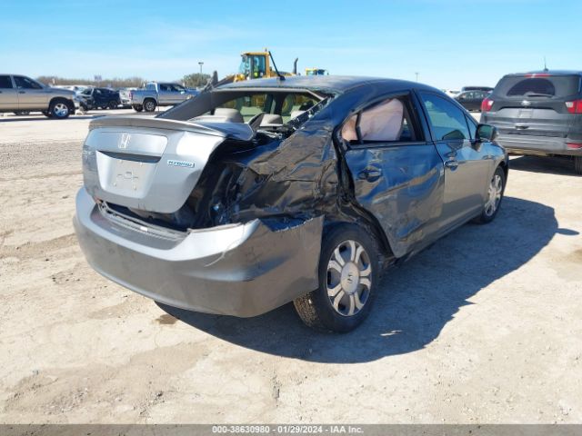 Photo 3 VIN: JHMFB4F39CS005718 - HONDA CIVIC HYBRID 