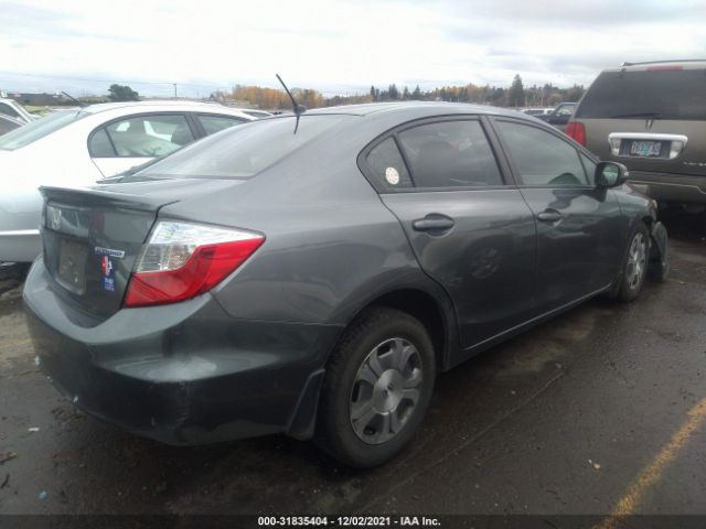 Photo 3 VIN: JHMFB4F39CS005721 - HONDA CIVIC HYBRID 