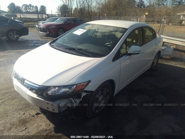 Photo 1 VIN: JHMFB4F3XCS001144 - HONDA CIVIC HYBRID 