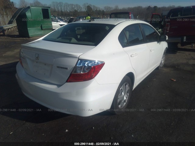 Photo 3 VIN: JHMFB4F3XCS001144 - HONDA CIVIC HYBRID 