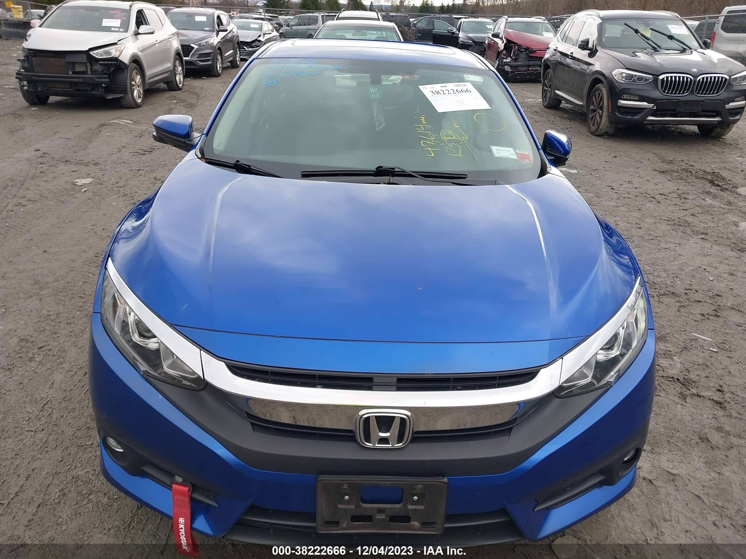 Photo 11 VIN: JHMFC1F39JX018724 - HONDA CIVIC 