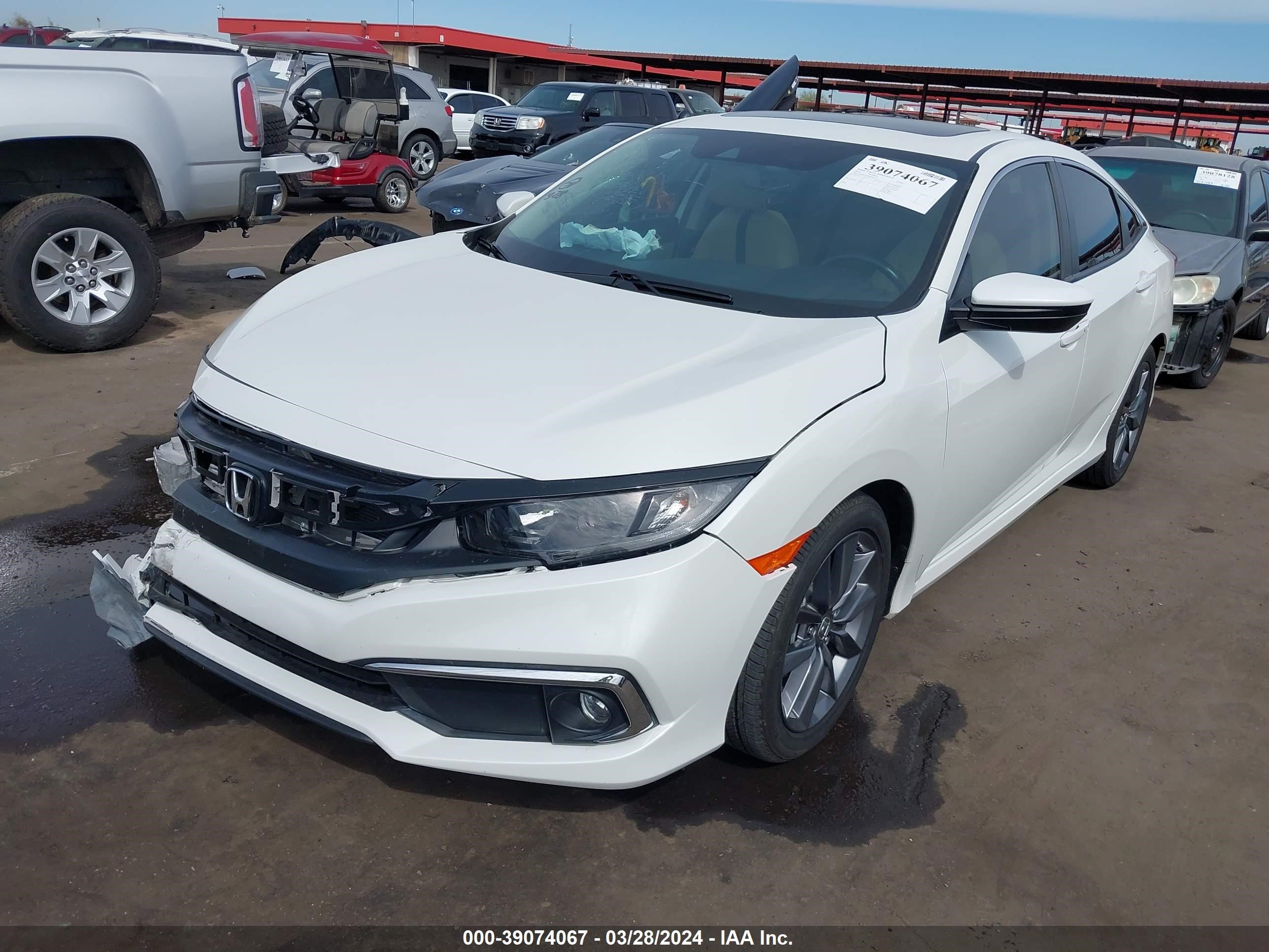 Photo 1 VIN: JHMFC1F79KX005637 - HONDA CIVIC 