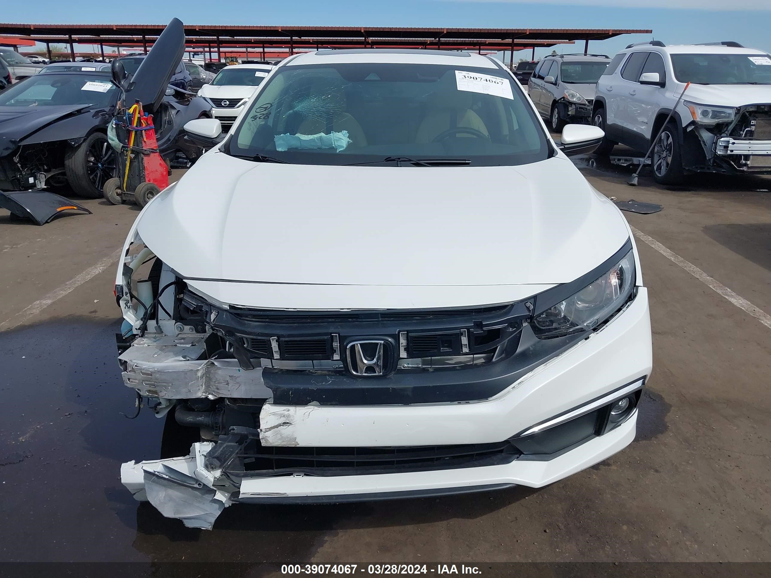 Photo 12 VIN: JHMFC1F79KX005637 - HONDA CIVIC 