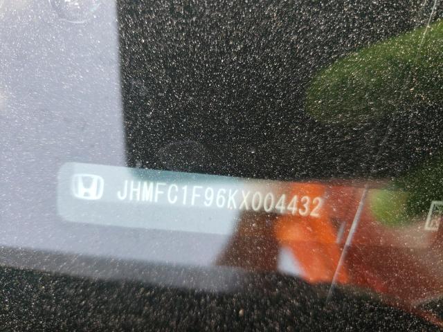 Photo 11 VIN: JHMFC1F96KX004432 - HONDA CIVIC TOUR 