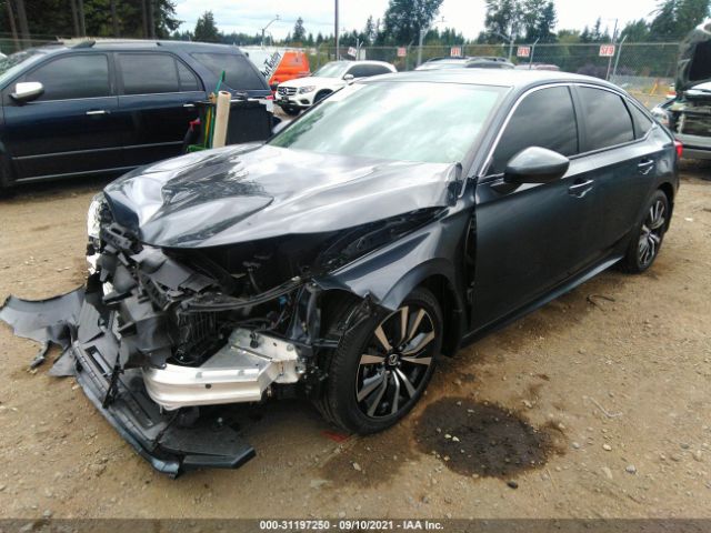 Photo 1 VIN: JHMFE1F70NX001345 - HONDA CIVIC SEDAN 