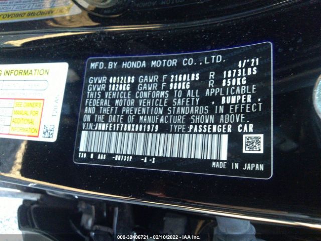 Photo 8 VIN: JHMFE1F78NX001979 - HONDA CIVIC SEDAN 