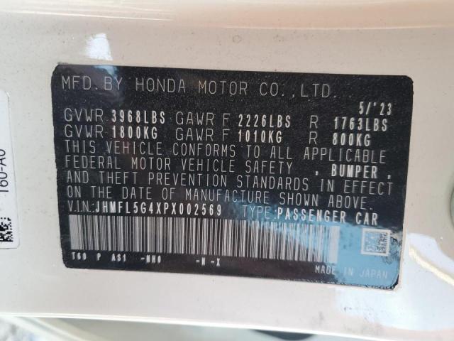 Photo 11 VIN: JHMFL5G4XPX002569 - HONDA CIVIC 