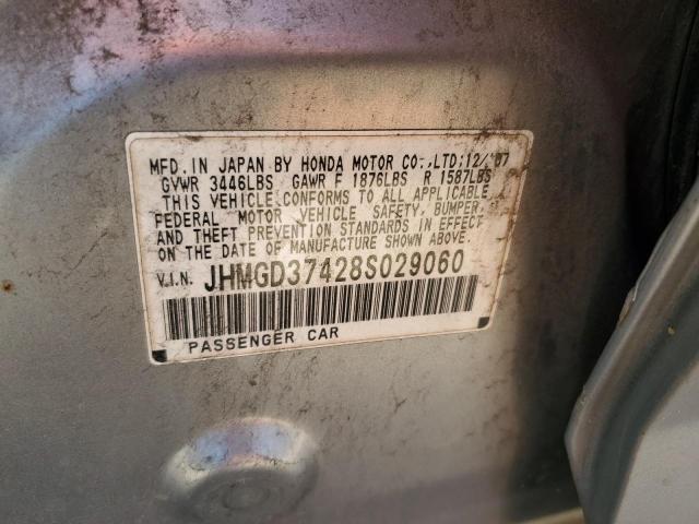 Photo 11 VIN: JHMGD37428S029060 - HONDA FIT 