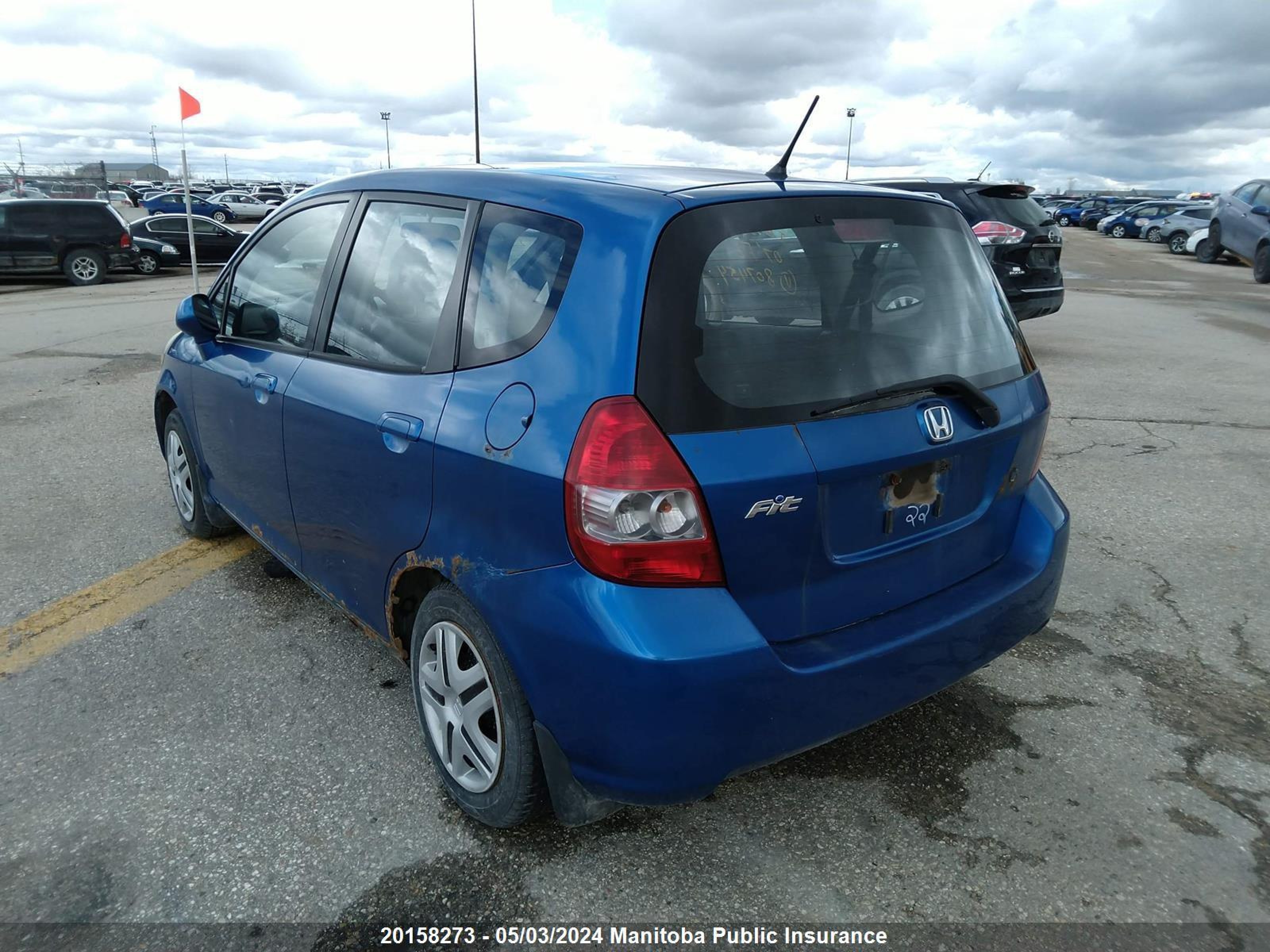 Photo 2 VIN: JHMGD37447S807454 - HONDA FIT 