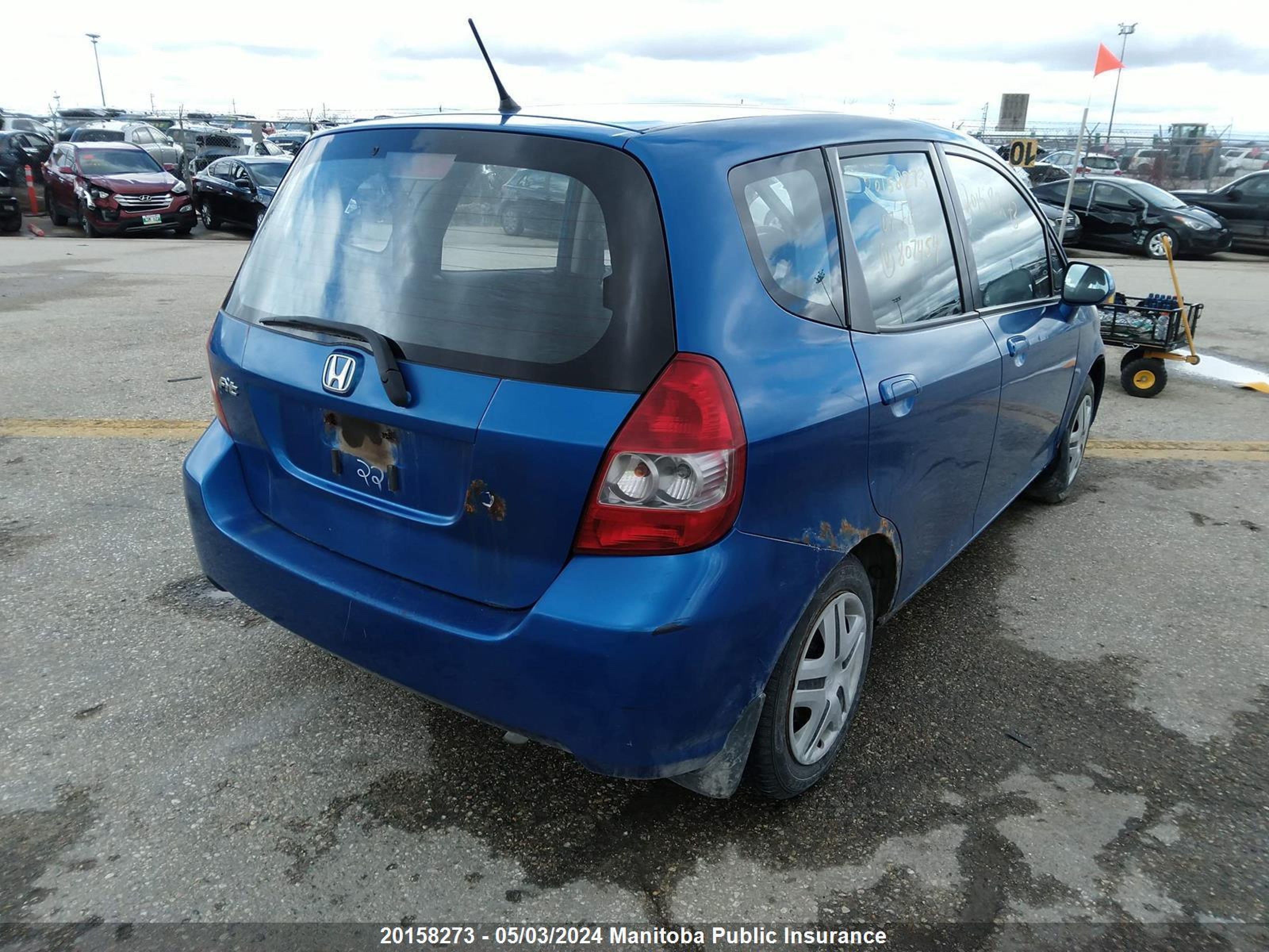 Photo 3 VIN: JHMGD37447S807454 - HONDA FIT 