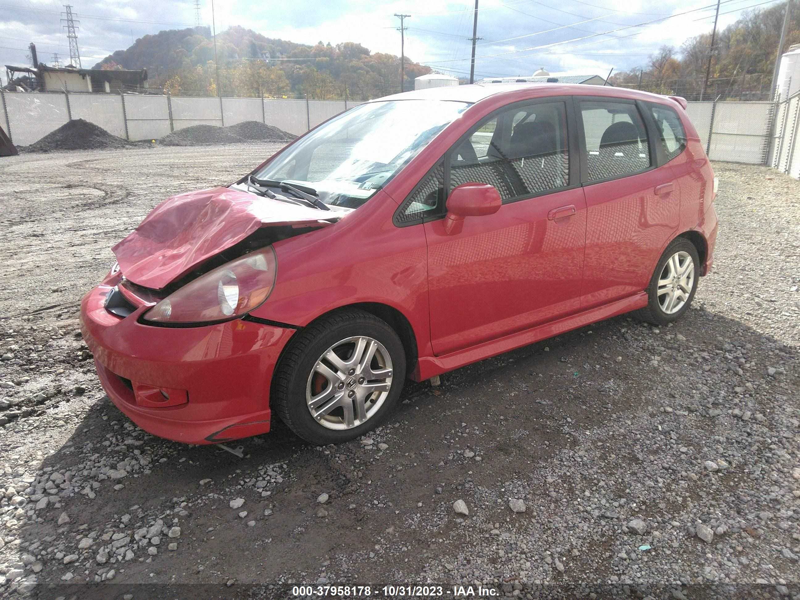 Photo 1 VIN: JHMGD37637S012056 - HONDA FIT 