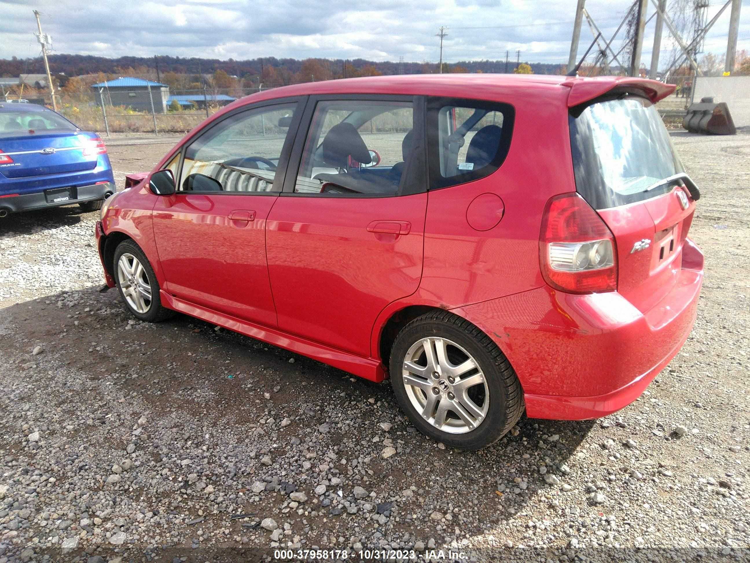 Photo 2 VIN: JHMGD37637S012056 - HONDA FIT 