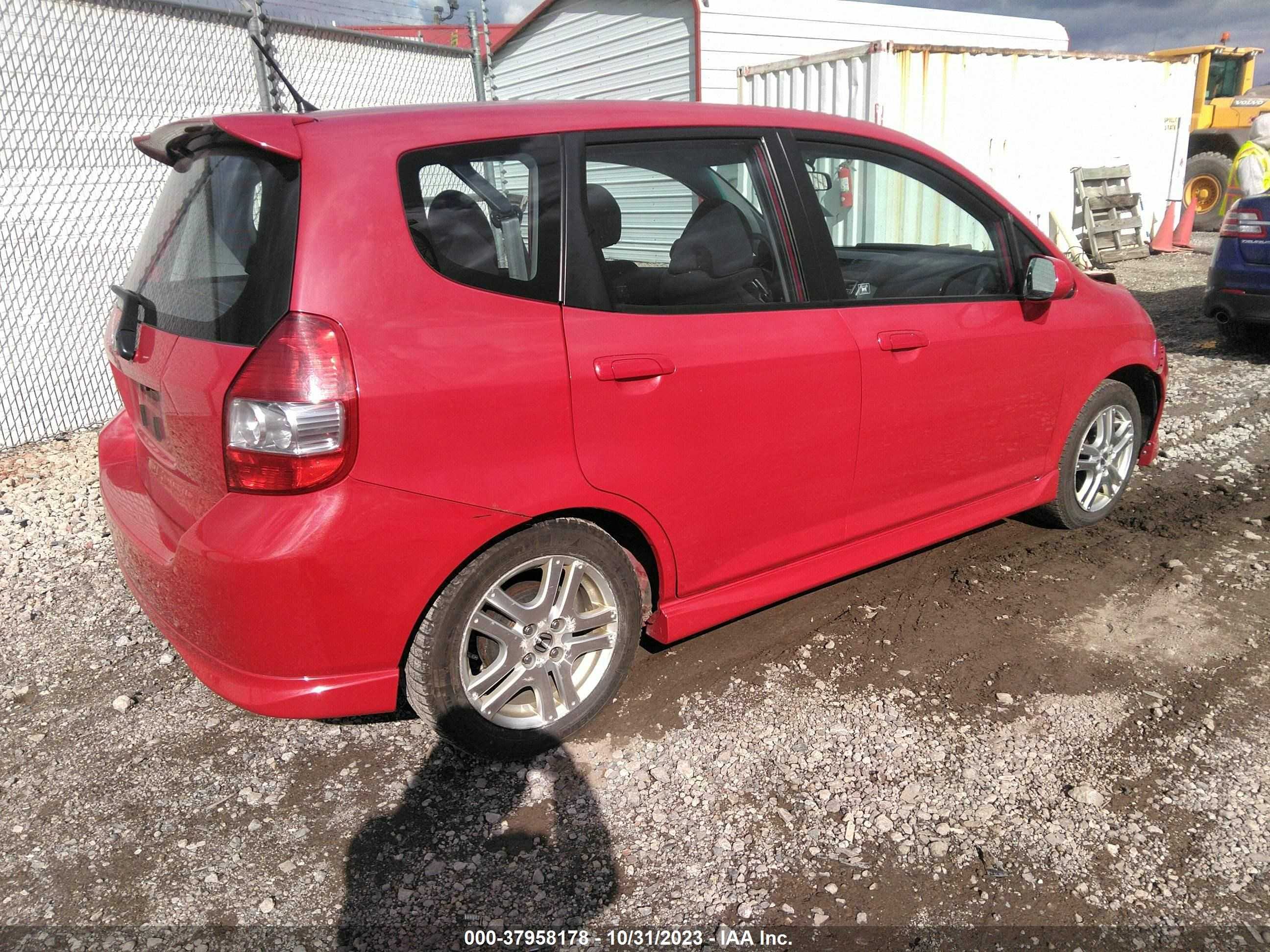 Photo 3 VIN: JHMGD37637S012056 - HONDA FIT 