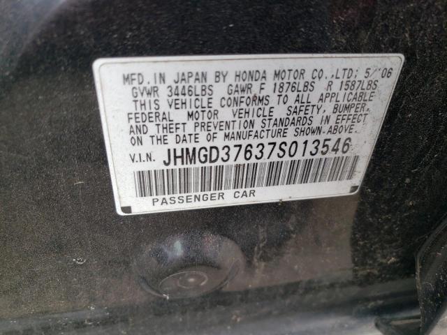 Photo 11 VIN: JHMGD37637S013546 - HONDA FIT 