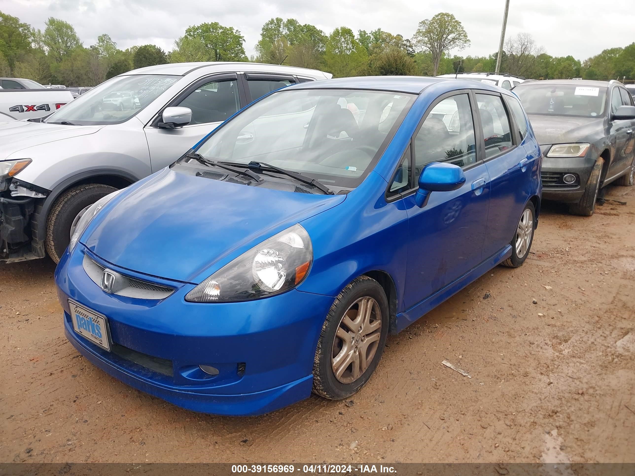 Photo 1 VIN: JHMGD37657S058584 - HONDA FIT 