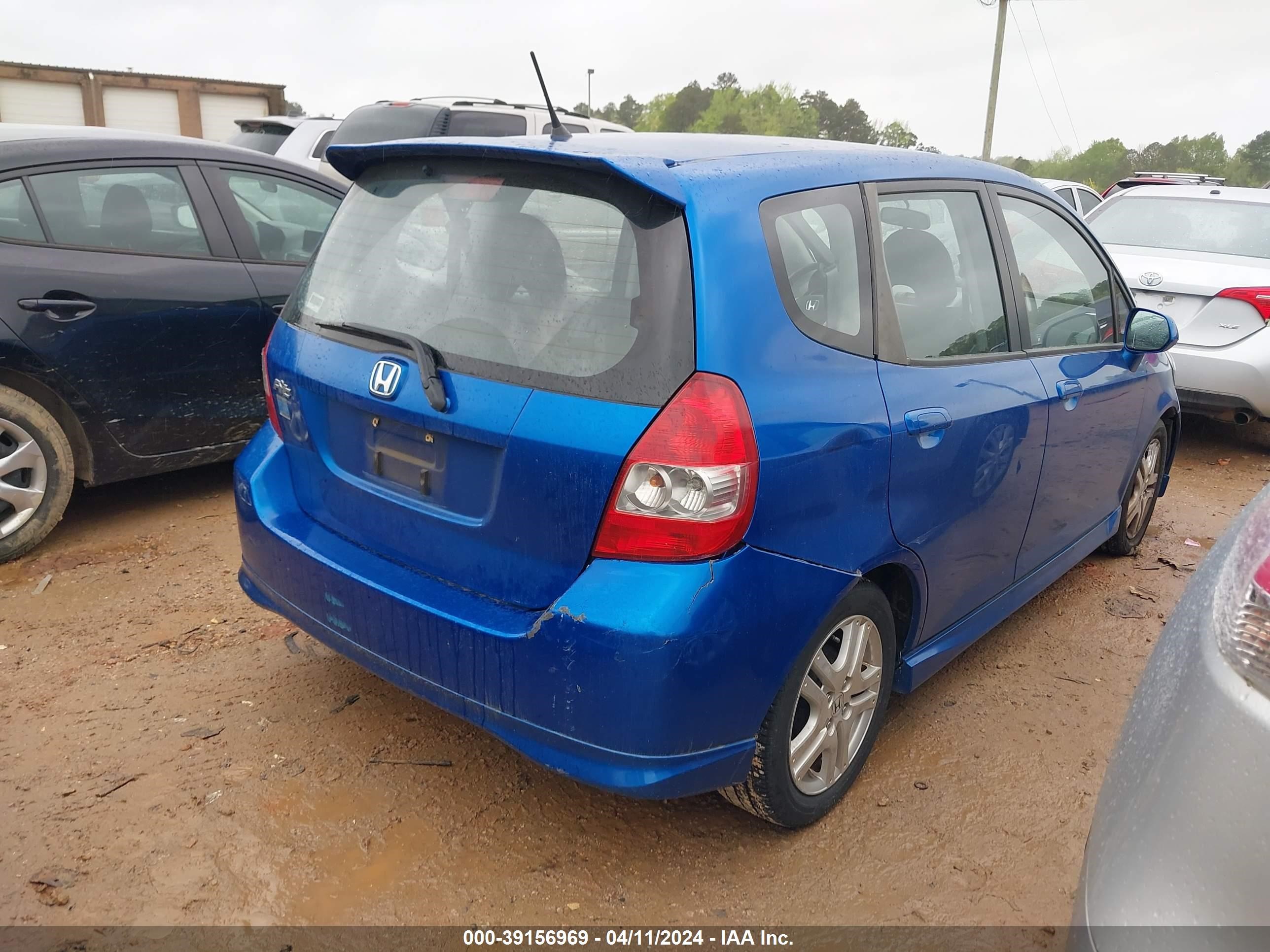 Photo 3 VIN: JHMGD37657S058584 - HONDA FIT 