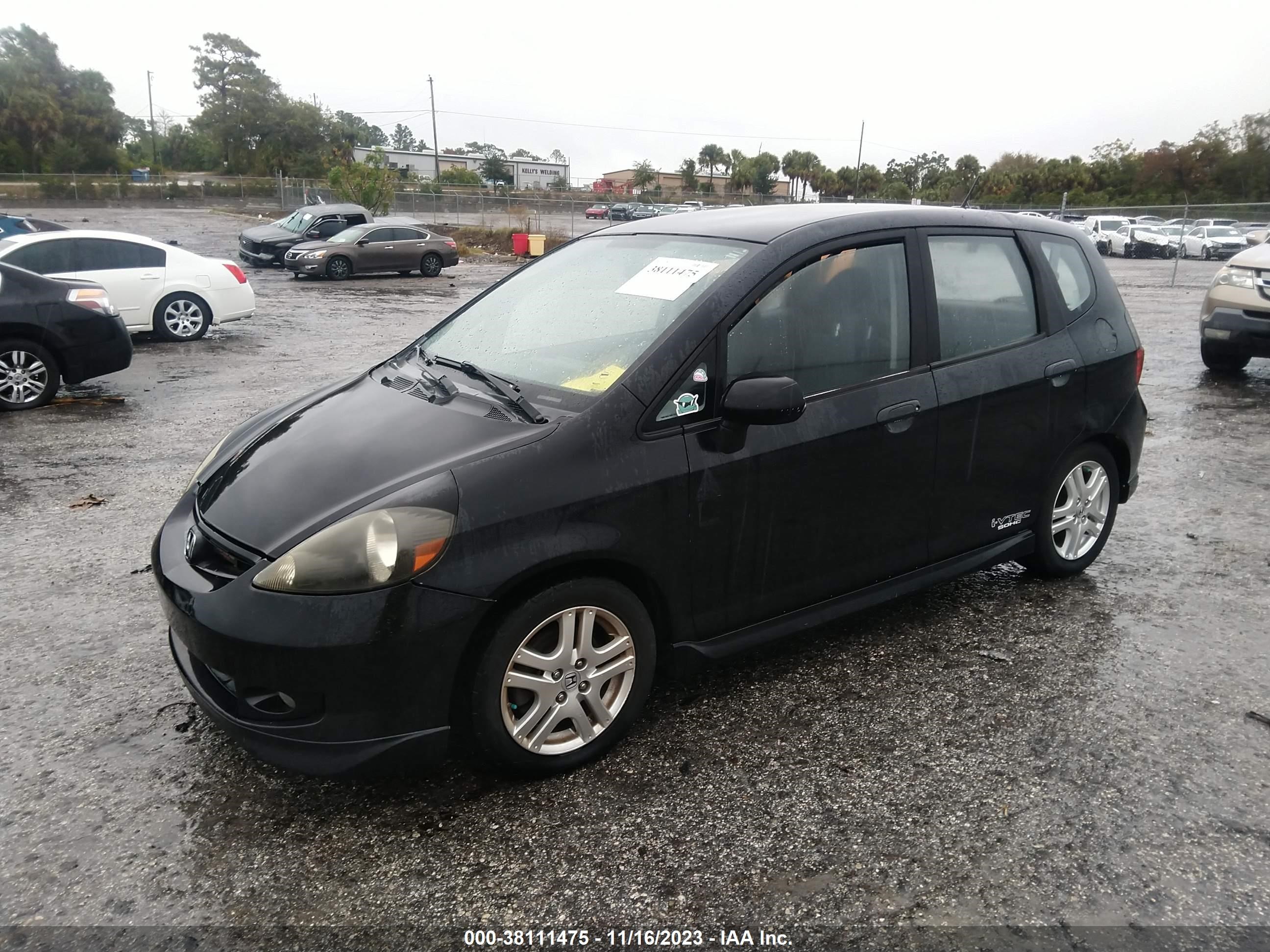 Photo 1 VIN: JHMGD37658S033251 - HONDA FIT 