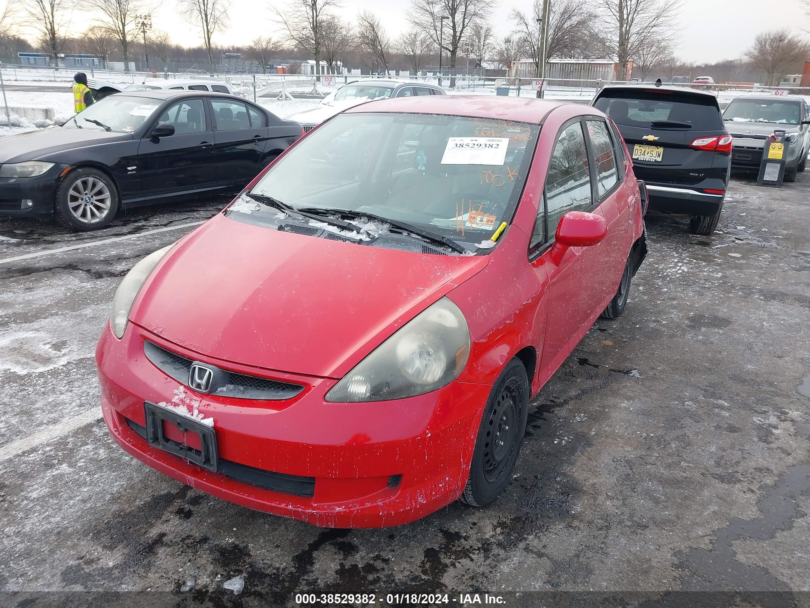 Photo 1 VIN: JHMGD38407S032777 - HONDA FIT 