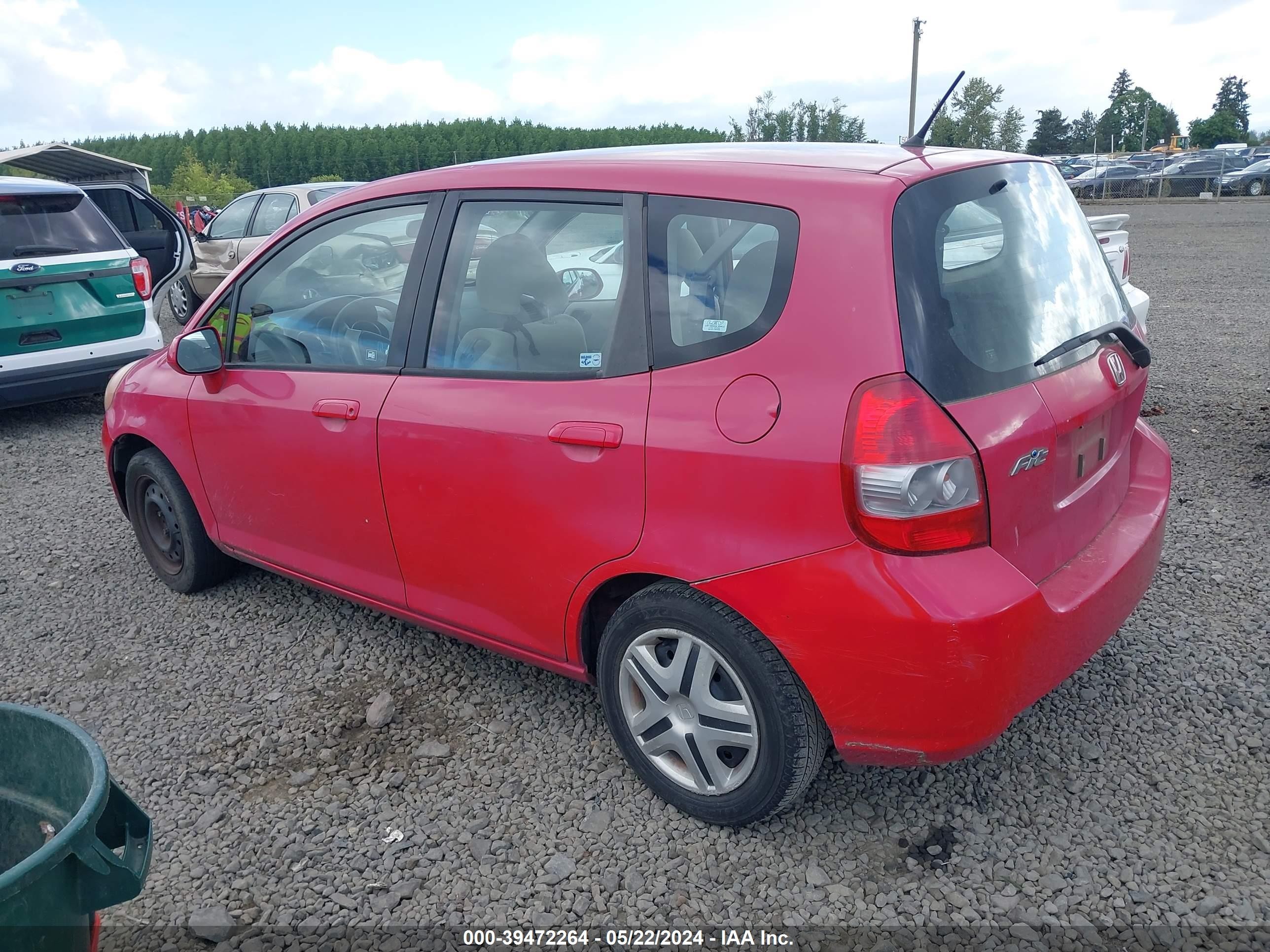 Photo 2 VIN: JHMGD38427S027600 - HONDA FIT 