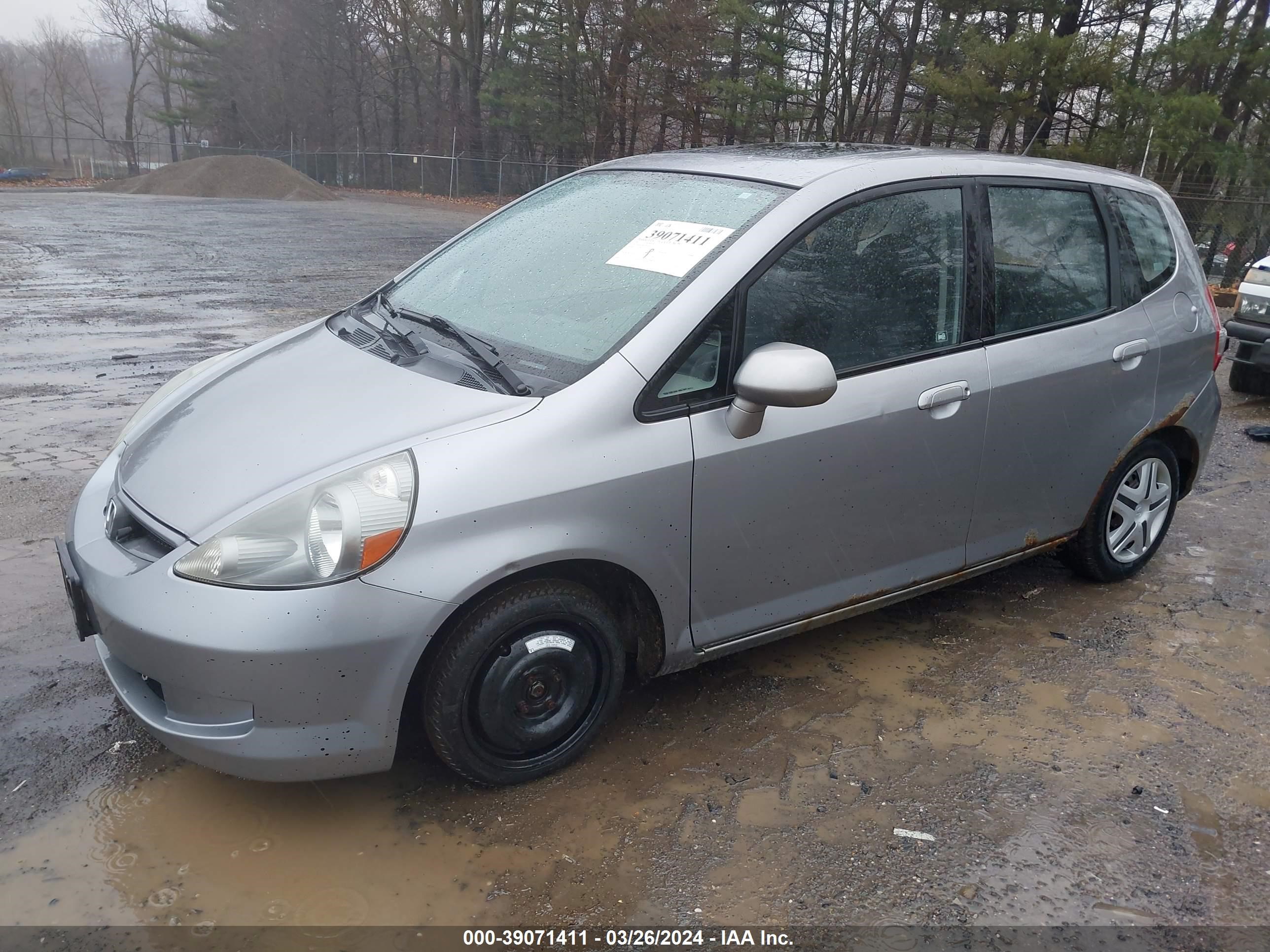 Photo 1 VIN: JHMGD38427S029377 - HONDA FIT 