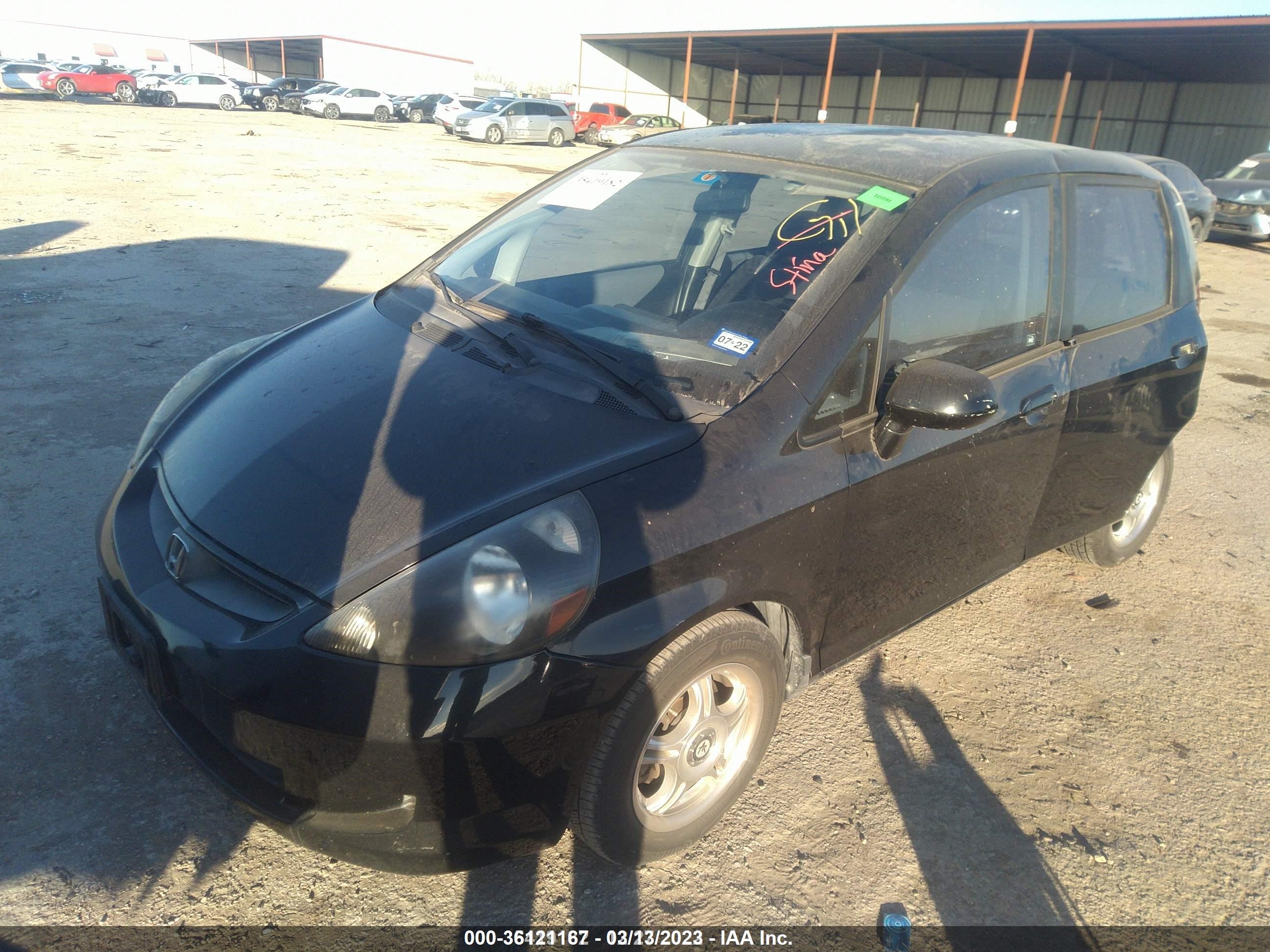 Photo 1 VIN: JHMGD38448S071843 - HONDA FIT 