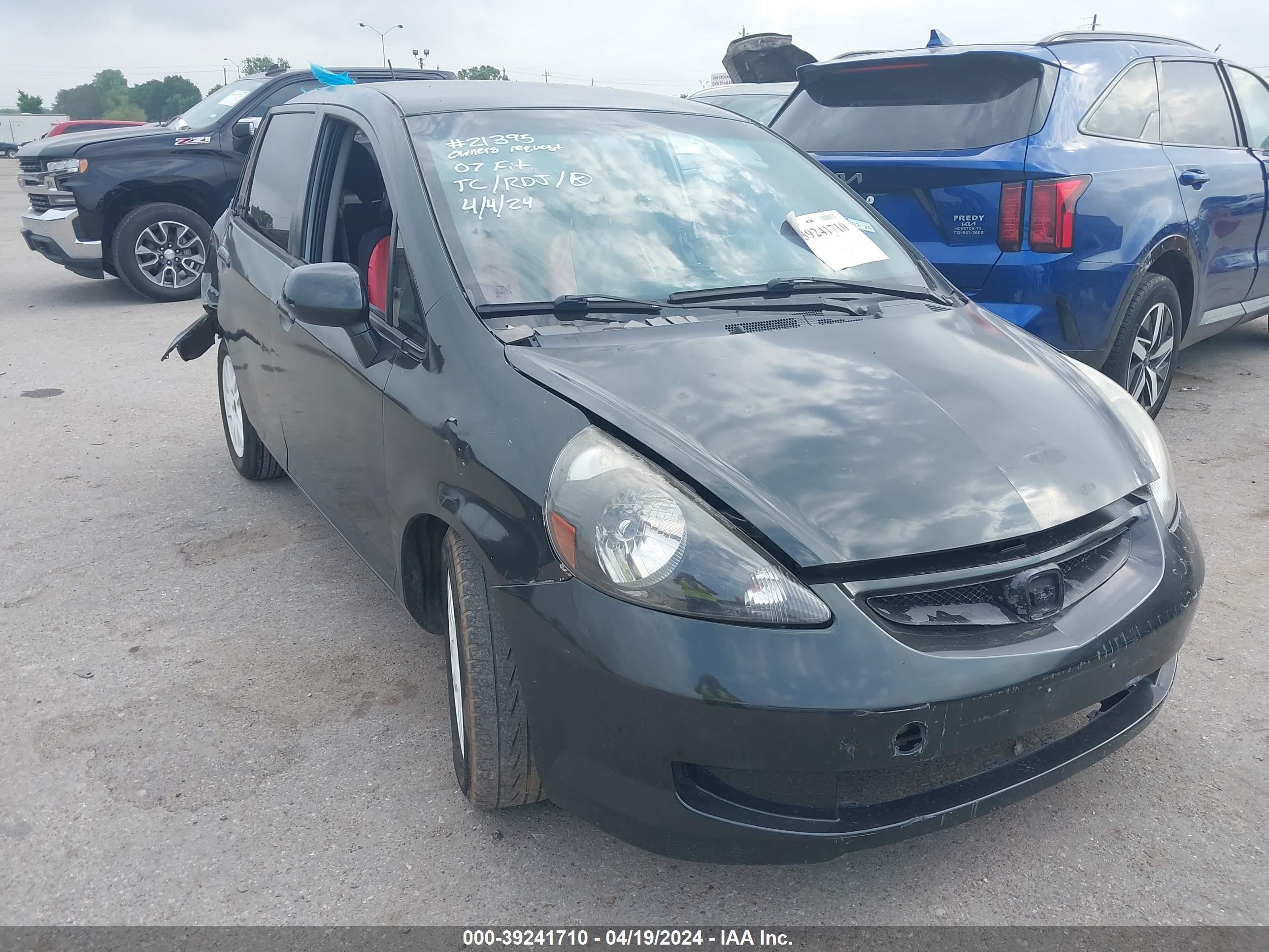 Photo 0 VIN: JHMGD38457S008653 - HONDA FIT 