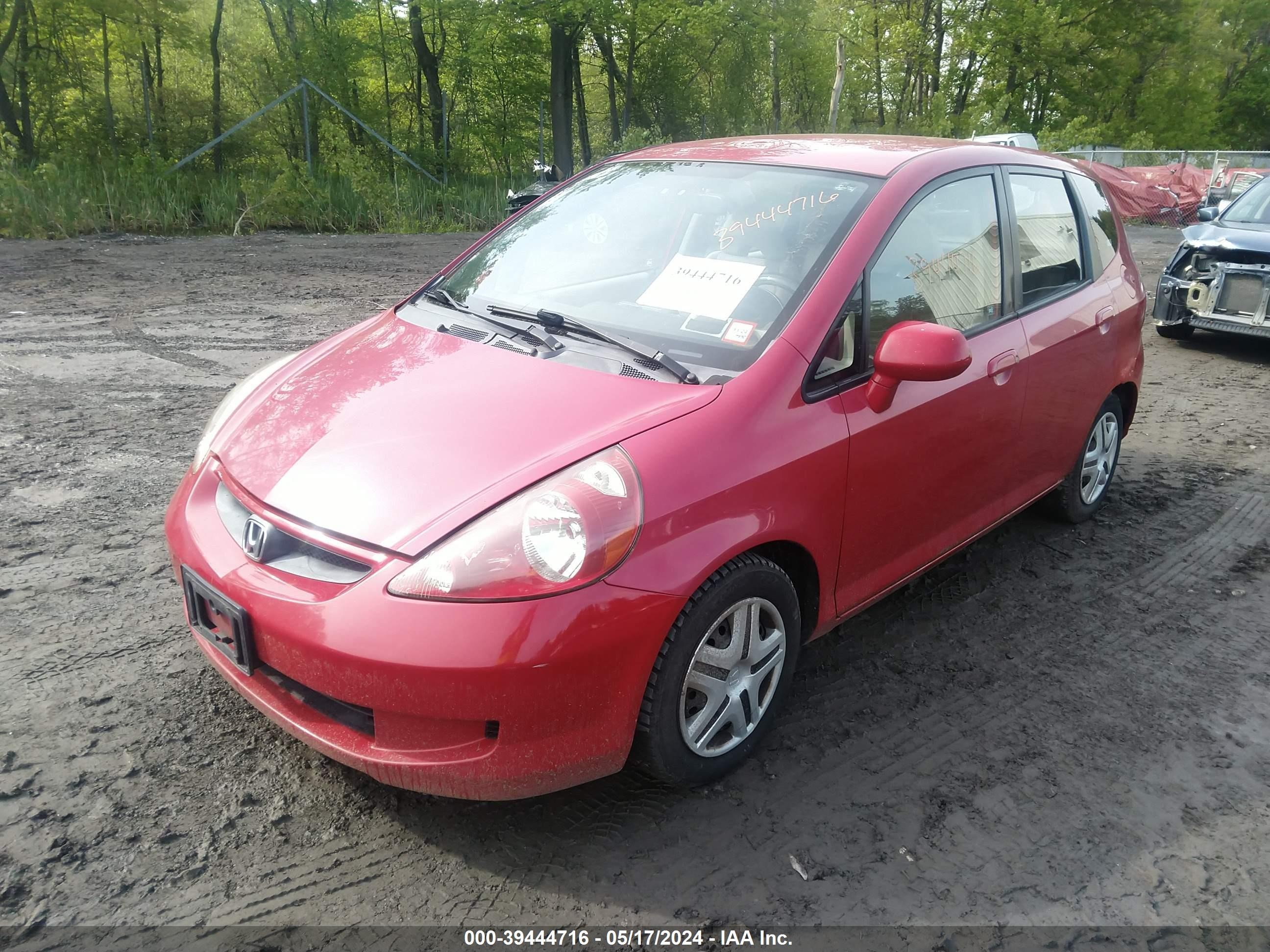 Photo 1 VIN: JHMGD38457S045606 - HONDA FIT 