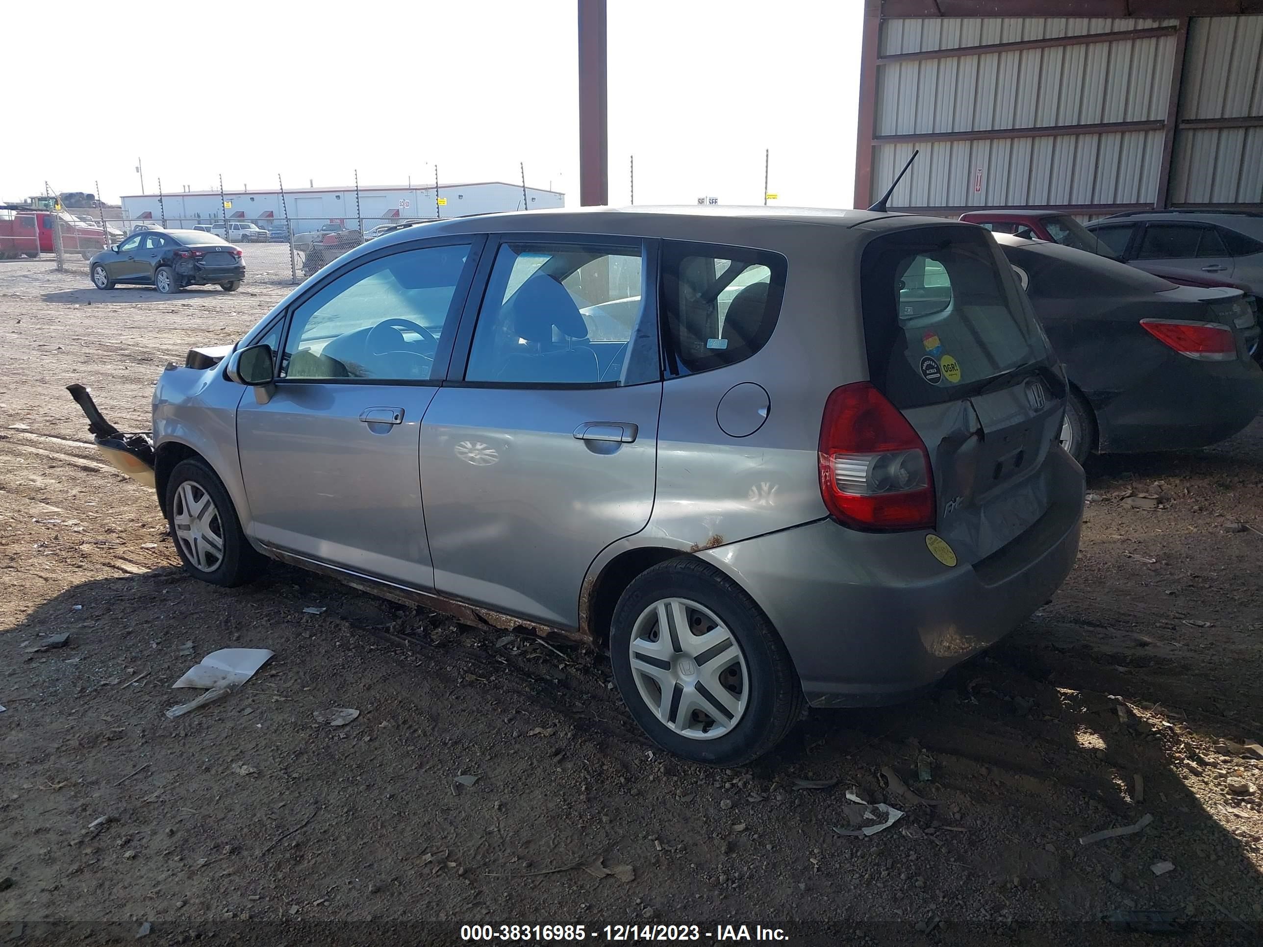 Photo 2 VIN: JHMGD38487S005178 - HONDA FIT 