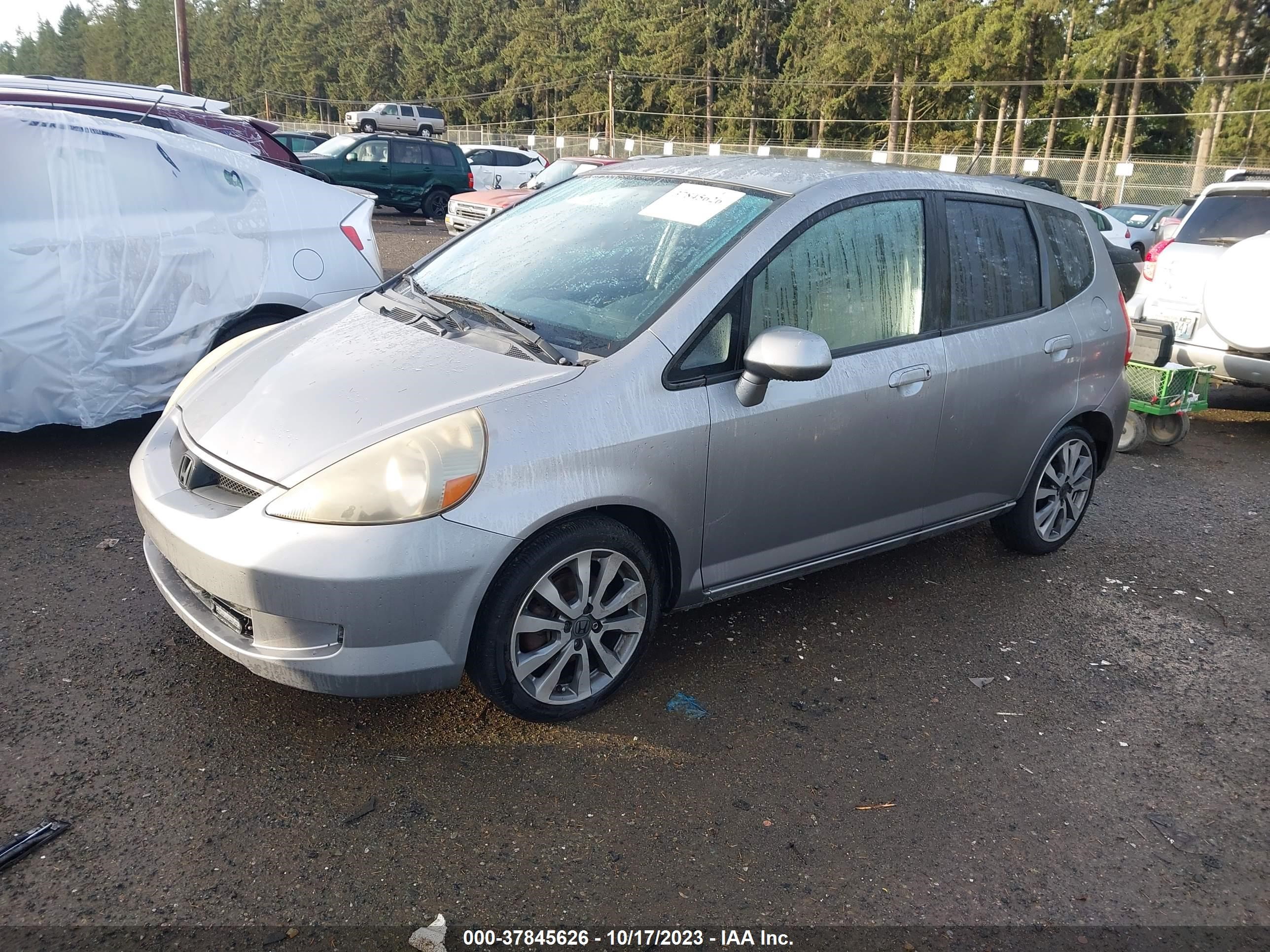 Photo 1 VIN: JHMGD38487S017914 - HONDA FIT 