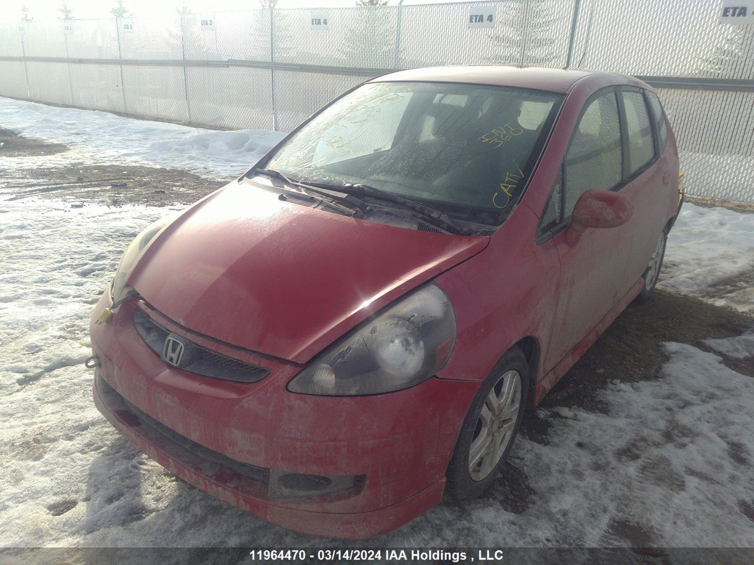 Photo 1 VIN: JHMGD38608S811793 - HONDA FIT 