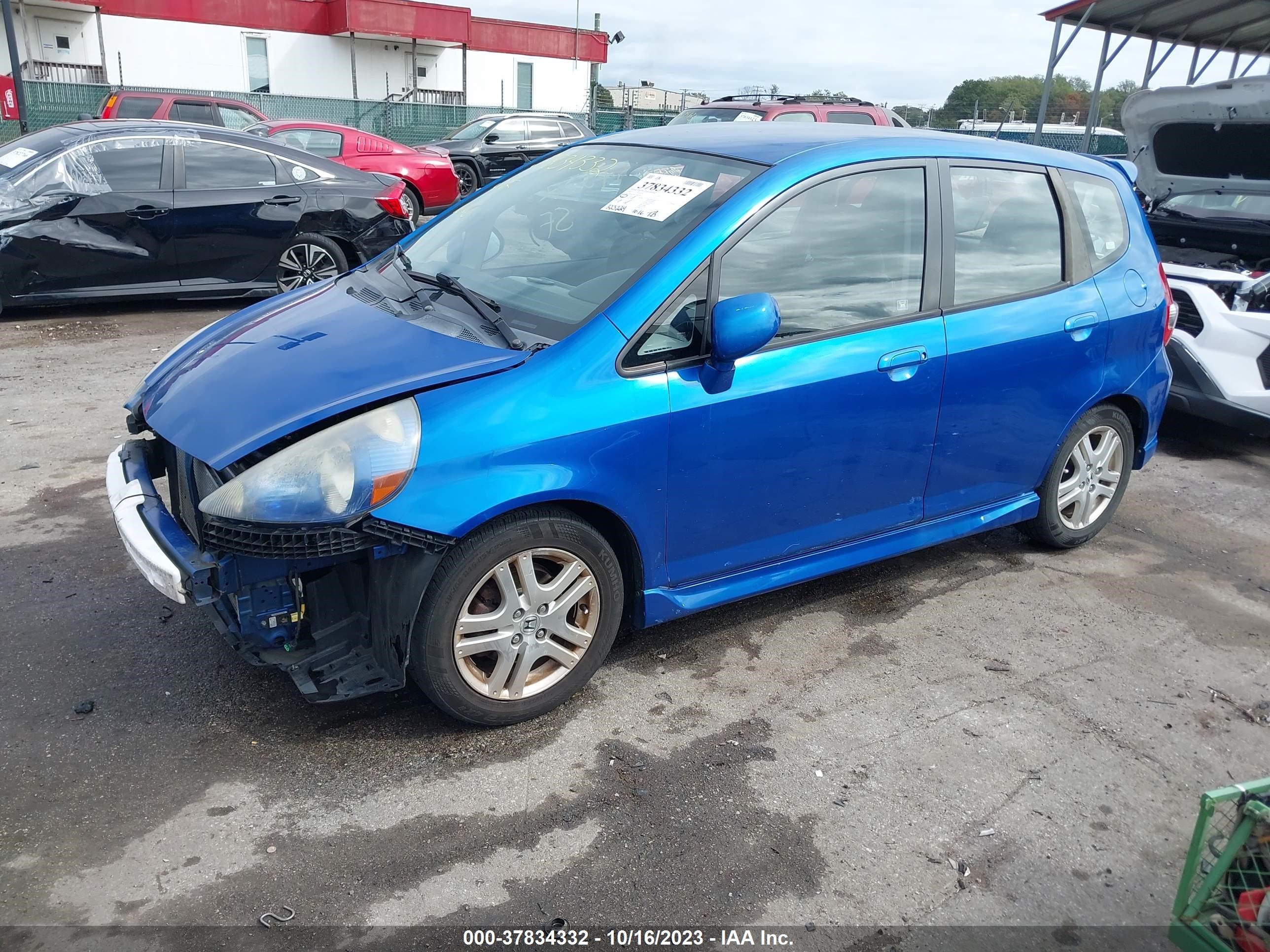 Photo 1 VIN: JHMGD38617S002656 - HONDA FIT 