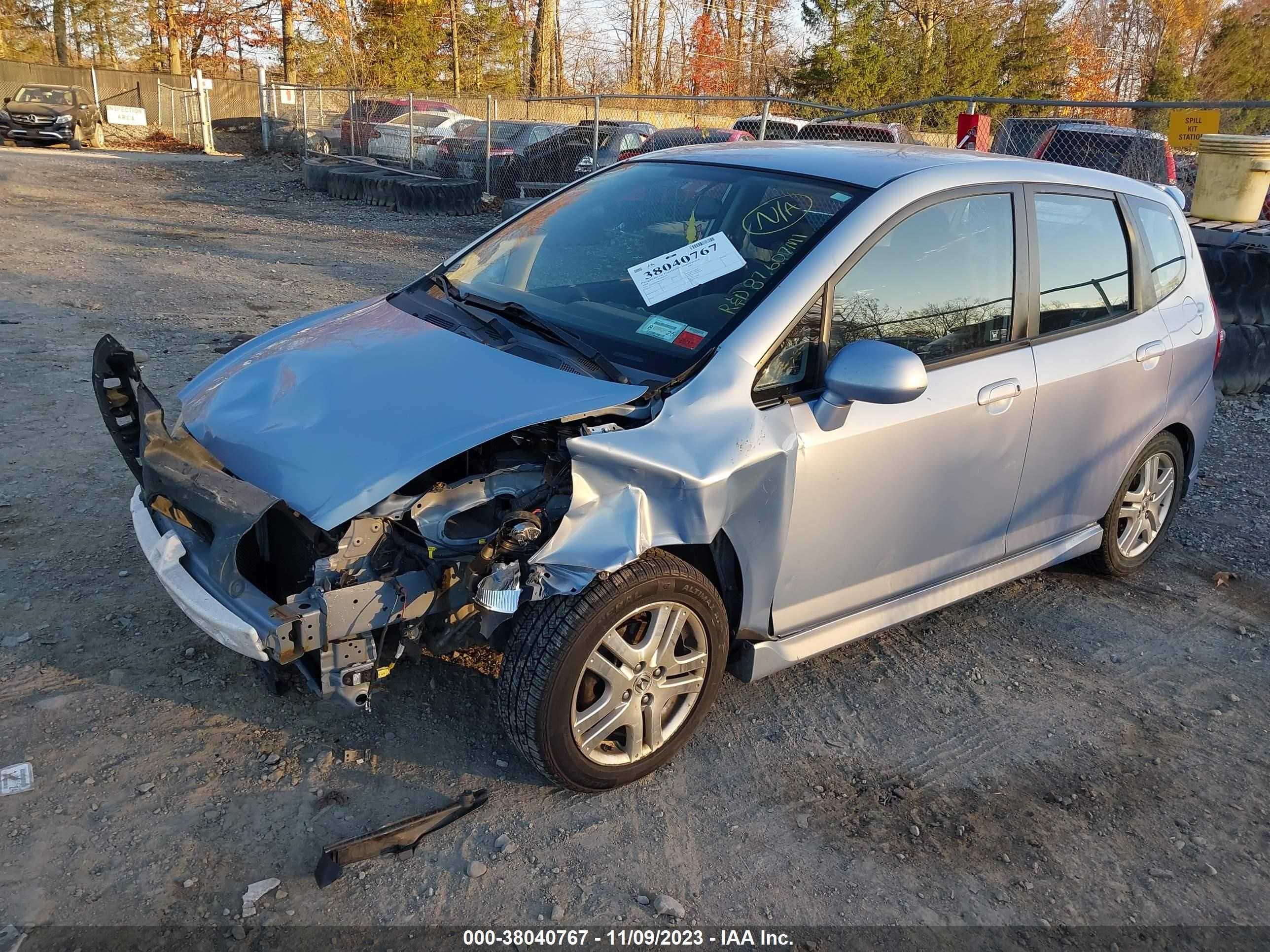 Photo 1 VIN: JHMGD38618S013237 - HONDA FIT 